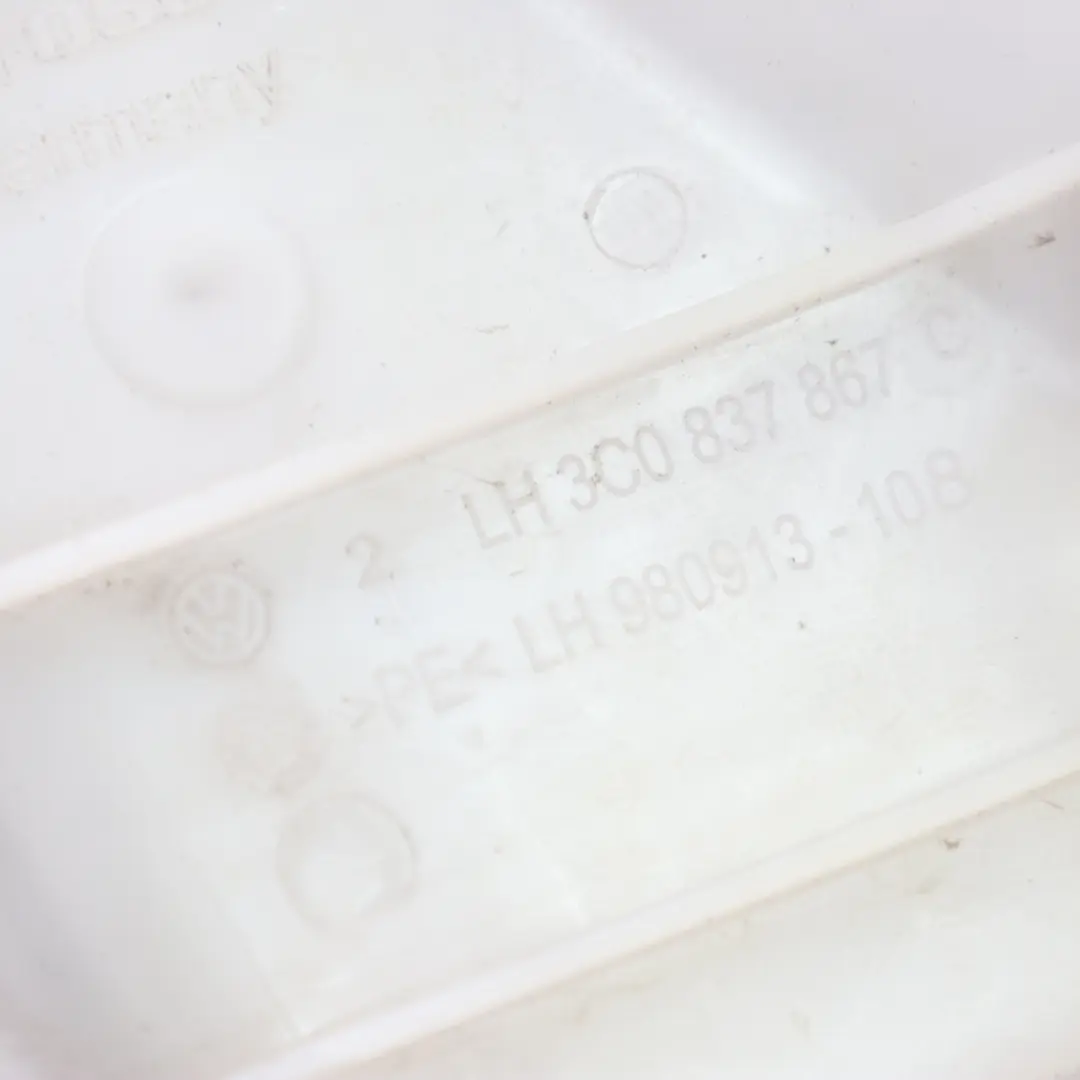 Door Handle Base Front Left N/S Bracket to VW Volkswagen Passat B6 with Part number 3C0837885J VW Volkswagen Passat B6 Door Handle Base Front Left N/S Bracket - SKU rhd-3C0837885J - Part number 3C0837885J