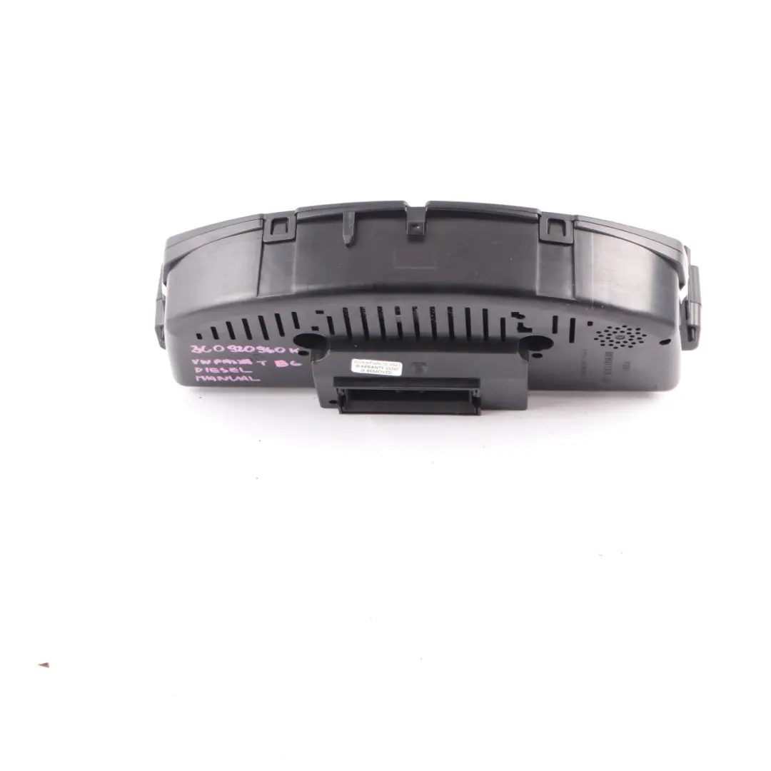 Instrument Cluster Speedo Clocks Manual to Volkswagen Passat B6 Diesel with Part number 3C0920860K Volkswagen Passat B6 Diesel Instrument Cluster Speedo Clocks Manual - SKU rhd-3C0920860K - Part number 3C0920860K