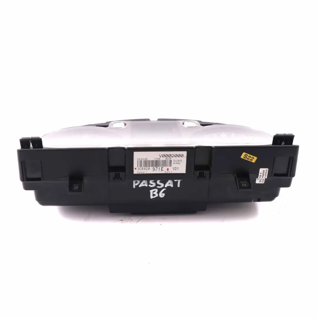  Instrument Cluster Volkswagen Passat B6 Diesel Speedo Manual Gearbox 3C0920971E - SKU rhd-3C0920971E - Part number A2035407811
