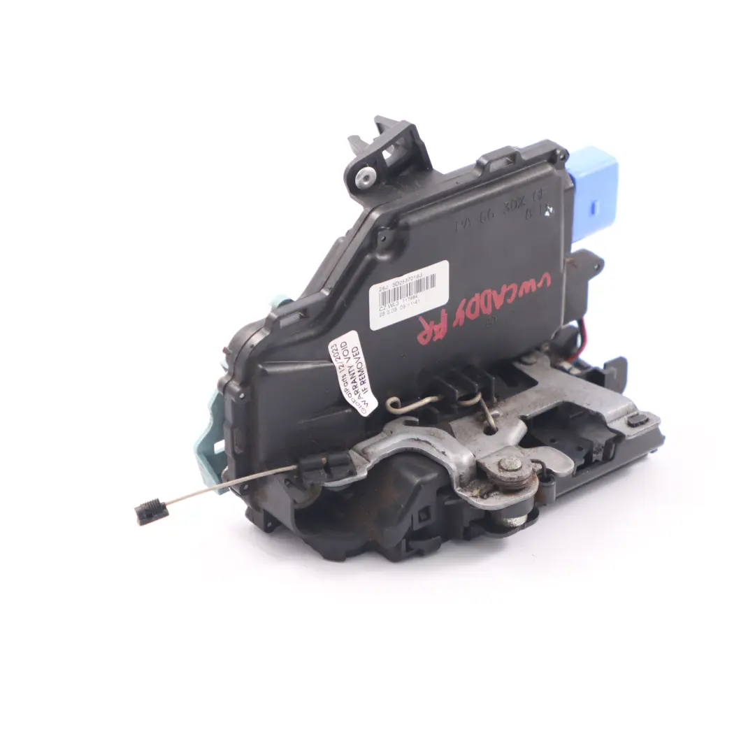 Door Lock VW Volkswagen Caddy Golf 5 6 Front Right O/S Latch Catch to with Part number 3D2837016J Door Lock VW Volkswagen Caddy Golf 5 6 Front Right O/S Latch Catch - SKU rhd-3D2837016J - Part number 3D2837016J