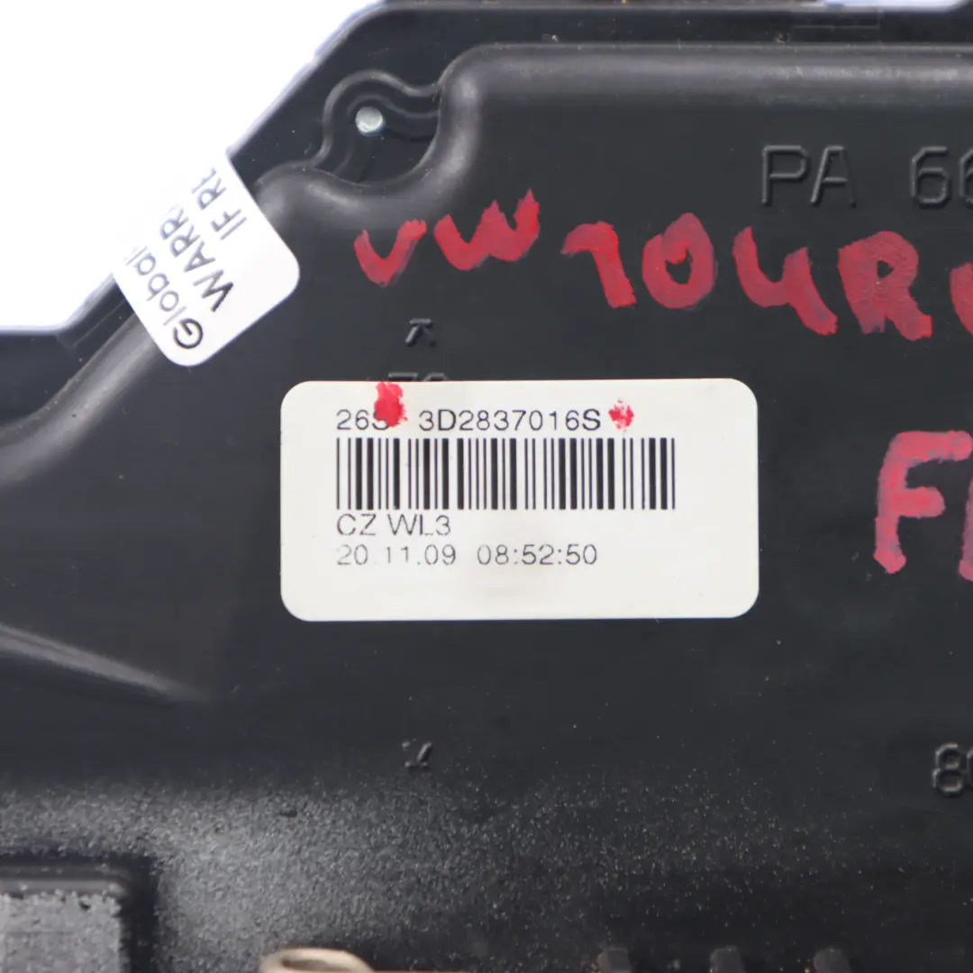 Door Lock VW Volkswagen Touran Caddy Front Right O/S Latch Catch to with Part number 3D2837016S Door Lock VW Volkswagen Touran Caddy Front Right O/S Latch Catch - SKU rhd-3D2837016S - Part number 3D2837016S