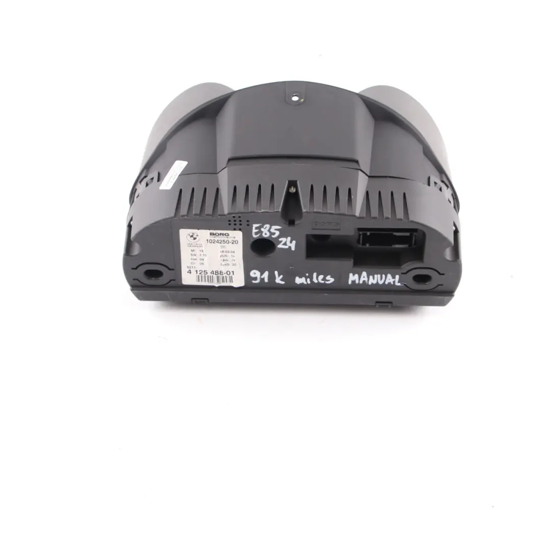BMW Z4 E85 Petrol Instrument Cluster Speedo Clocks Manual MPH - SKU rhd-4125488 - Part number 4125488