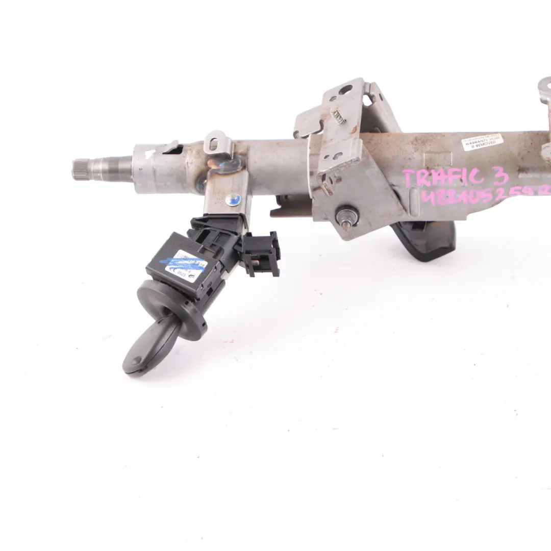 Steering Column Lock Barrel Key to Renault Trafic 3 Vauxhall Vivaro B with Part number 488105259R Renault Trafic 3 Vauxhall Vivaro B Steering Column Lock Barrel Key - SKU rhd-488105259R - Part number 488105259R