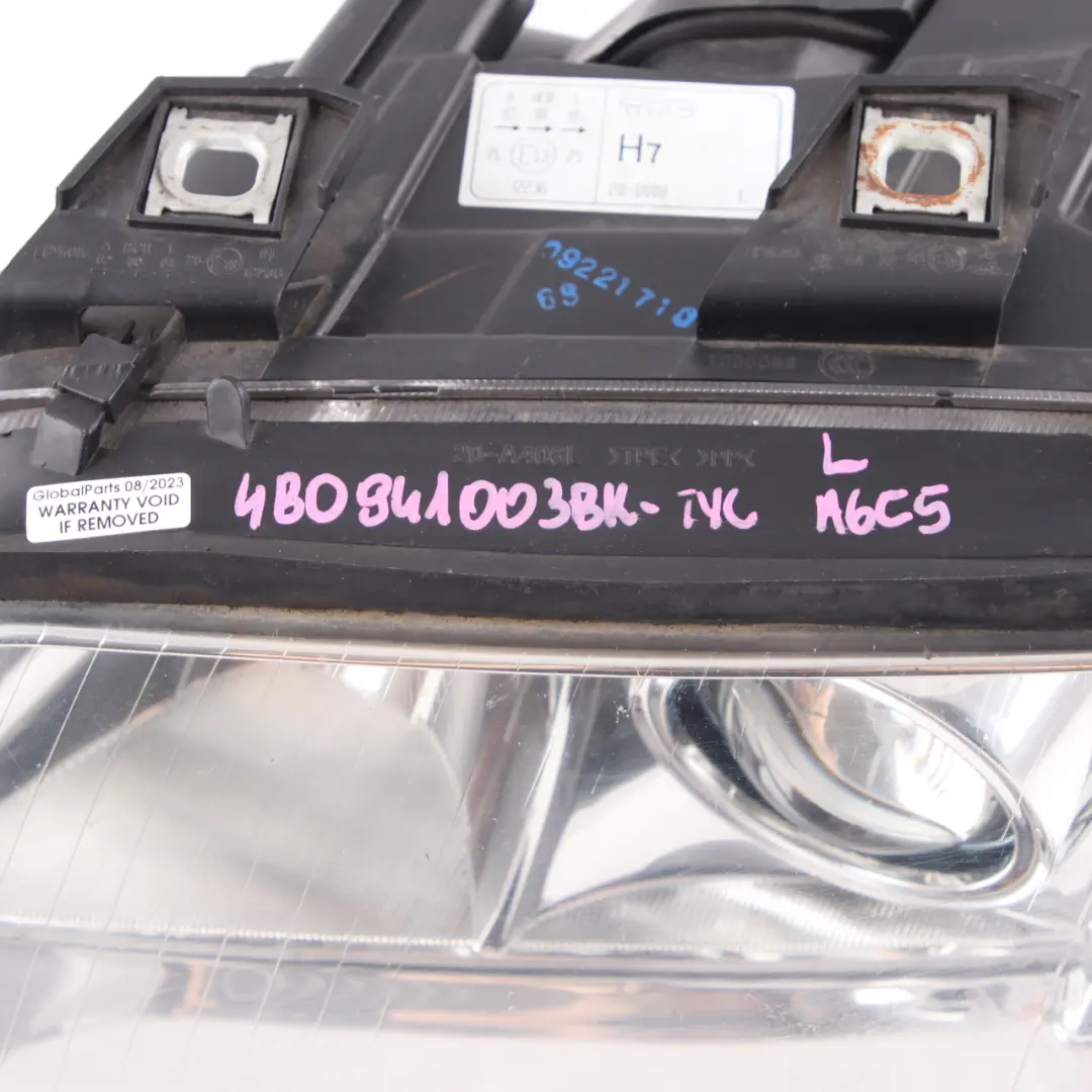 Headlight Headlamp Light Lamp Front Left N/S TYC to Audi A6 C5 with Part number 4B0941003BK Audi A6 C5 Headlight Headlamp Light Lamp Front Left N/S TYC - SKU rhd-4B0941003BK-TYC - Part number 4B0941003BK