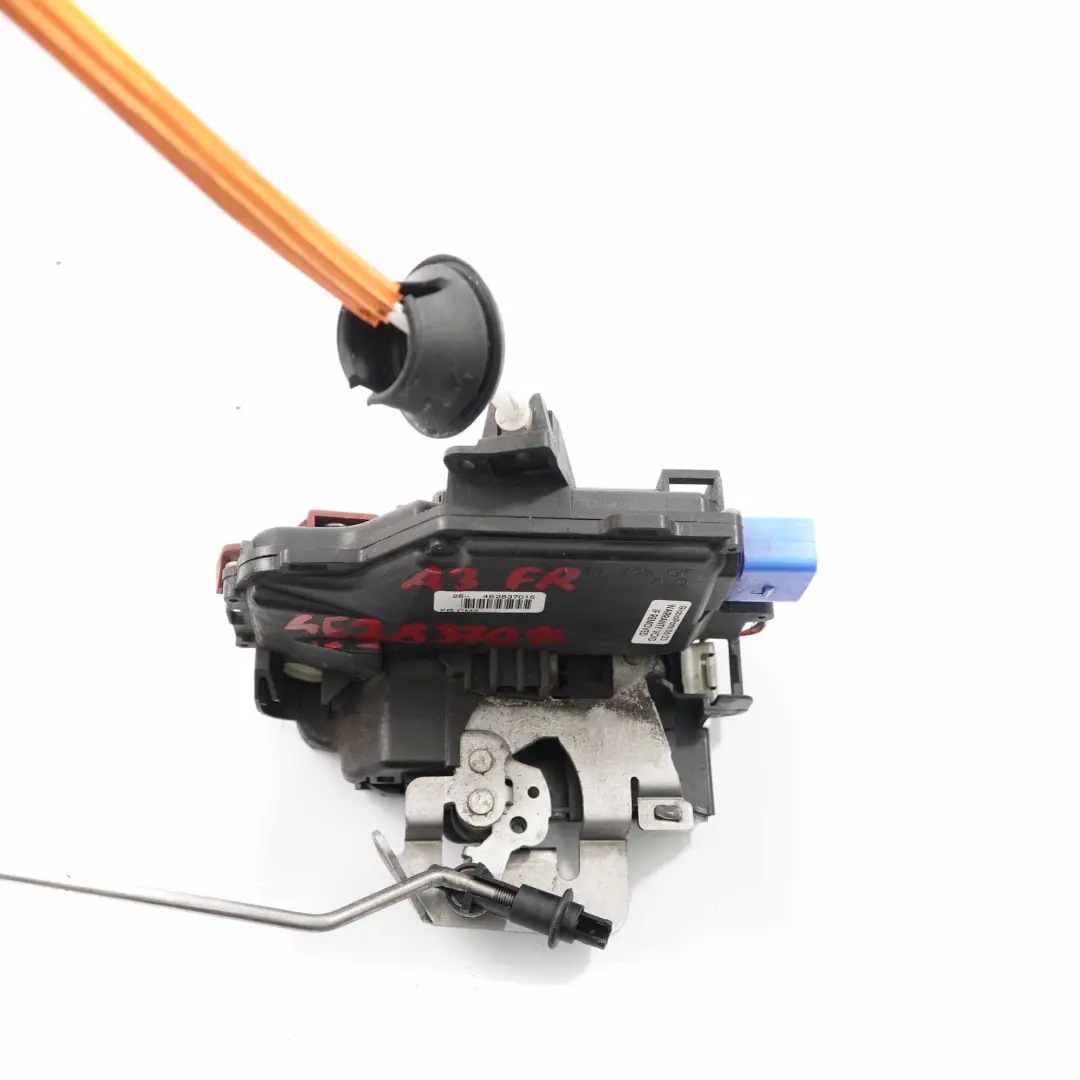 Audi A3 8P Door Lock Latch Front Right O/S Catch Actuator Mechanism - SKU rhd-4E2837016 - Part number 4E2837016