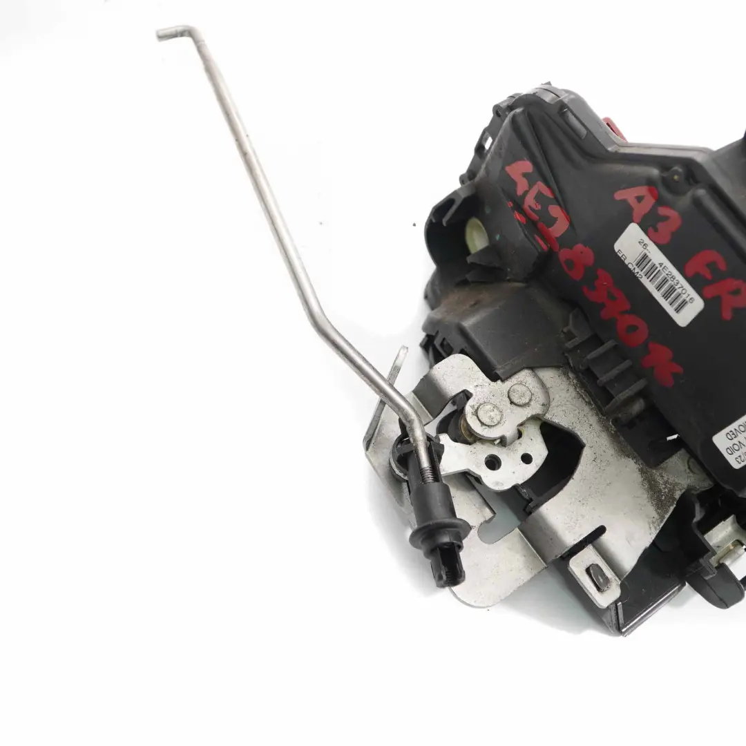 Door Lock Latch Front Right O/S Catch Actuator Mechanism to Audi A3 8P with Part number 4E2837016 Audi A3 8P Door Lock Latch Front Right O/S Catch Actuator Mechanism - SKU rhd-4E2837016 - Part number 4E2837016