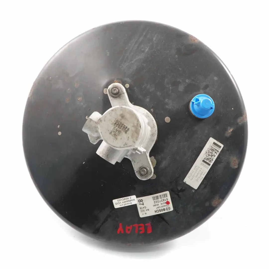 Citroen Relay Brake Servo Master Cylinder Brake Booster Unit to with Part number 51837322 Citroen Relay Brake Servo Master Cylinder Brake Booster Unit - SKU rhd-51837322 - Part number 51837322