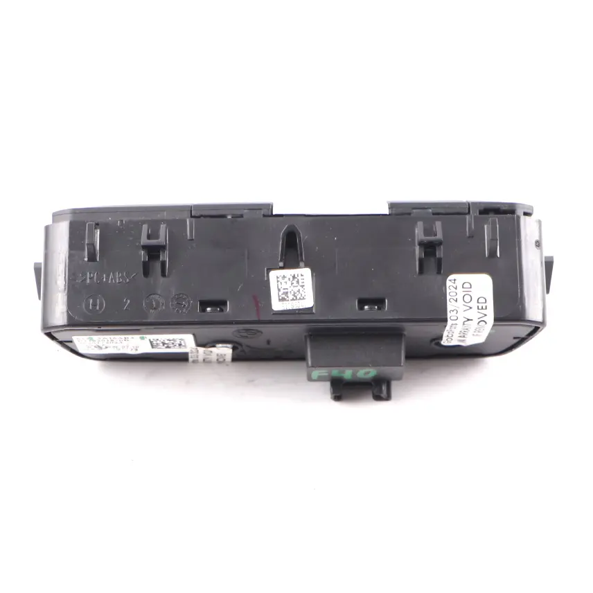 Headlight Switch BMW F40 F44 Z4 G29 Fog Lamp Light Control Panel Unit to with Part number 5A16AB4 Headlight Switch BMW F40 F44 Z4 G29 Fog Lamp Light Control Panel Unit - SKU rhd-5A16AB4 - Part number 5A16AB4