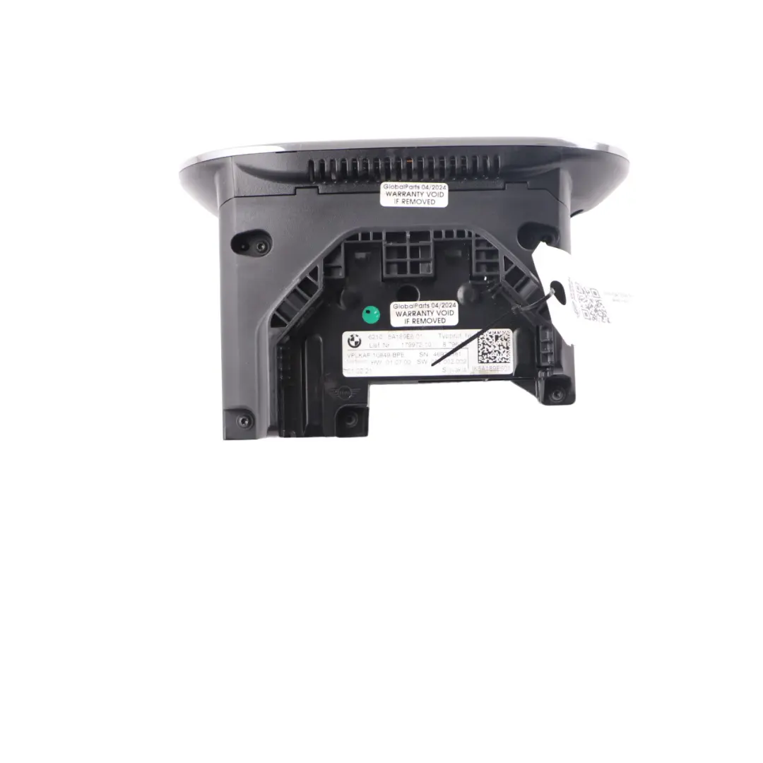 Instrument Cluster Speedo Clocks Module Automatic to Mini F60 Petrol with Part number 5A189E6 Mini F60 Petrol Instrument Cluster Speedo Clocks Module Automatic - SKU rhd-5A189E6 - Part number 5A189E6