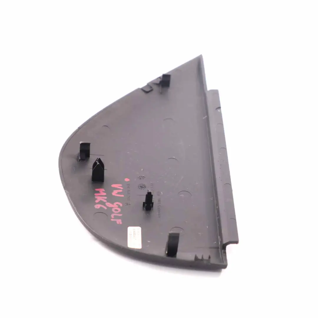 Volkswagen Golf 6 Dashboard Cover Front Right O/S Panel Trim Black - SKU rhd-5K0858248B - Part number 5K0858248B
