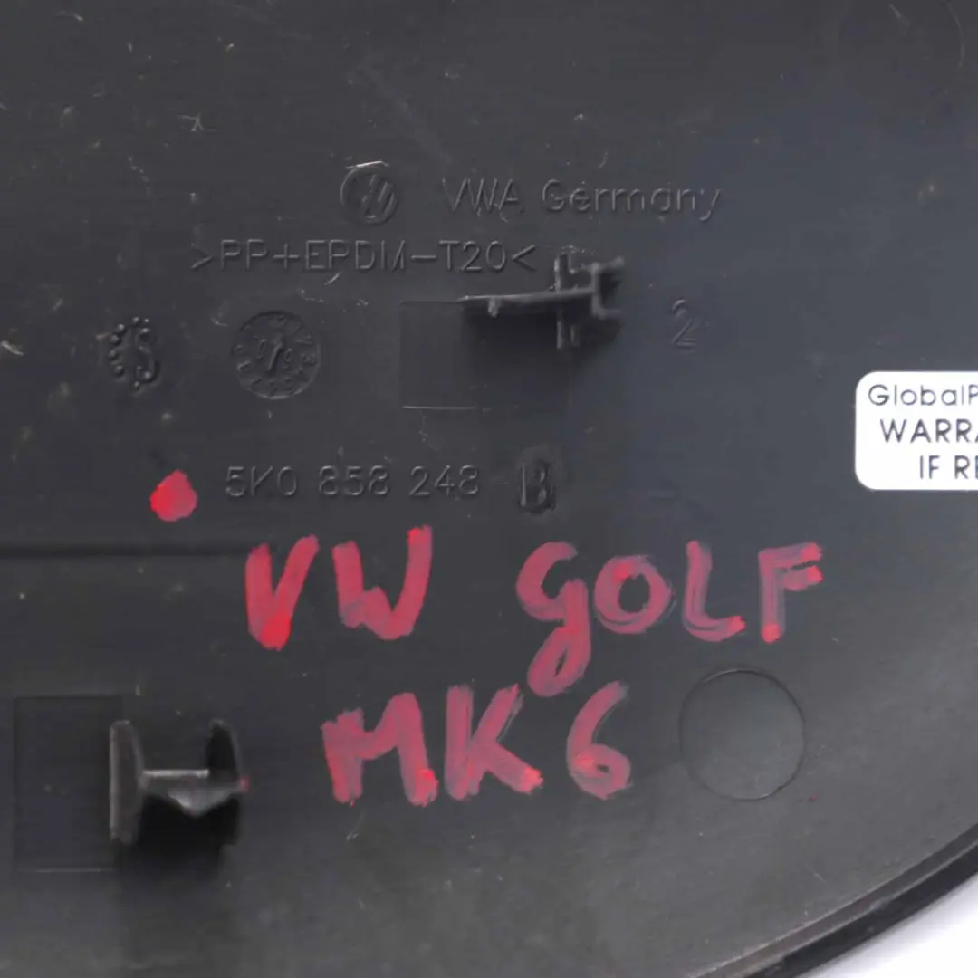 Dashboard Cover Front Right O/S Panel Trim Black to Volkswagen Golf 6 with Part number 5K0858248B Volkswagen Golf 6 Dashboard Cover Front Right O/S Panel Trim Black - SKU rhd-5K0858248B - Part number 5K0858248B