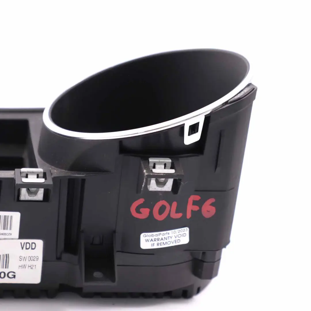 Instrument Cluster Speedo Clocks Manual to VW Volkswagen Golf 6 Diesel with Part number 5K0920960G VW Volkswagen Golf 6 Diesel Instrument Cluster Speedo Clocks Manual - SKU rhd-5K0920960G - Part number 5K0920960G