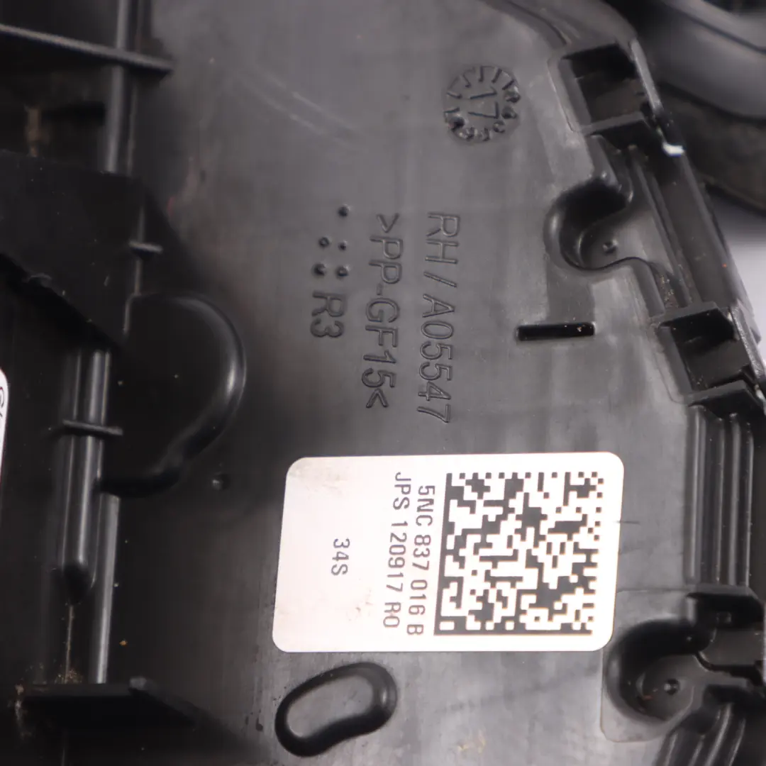 Door Lock Latch Mechanism Front Right O/S to Volkswagen Golf Sportsvan with Part number 5NC837016B Volkswagen Golf Sportsvan Door Lock Latch Mechanism Front Right O/S - SKU RHD-5NC837016B - Part number 5NC837016B