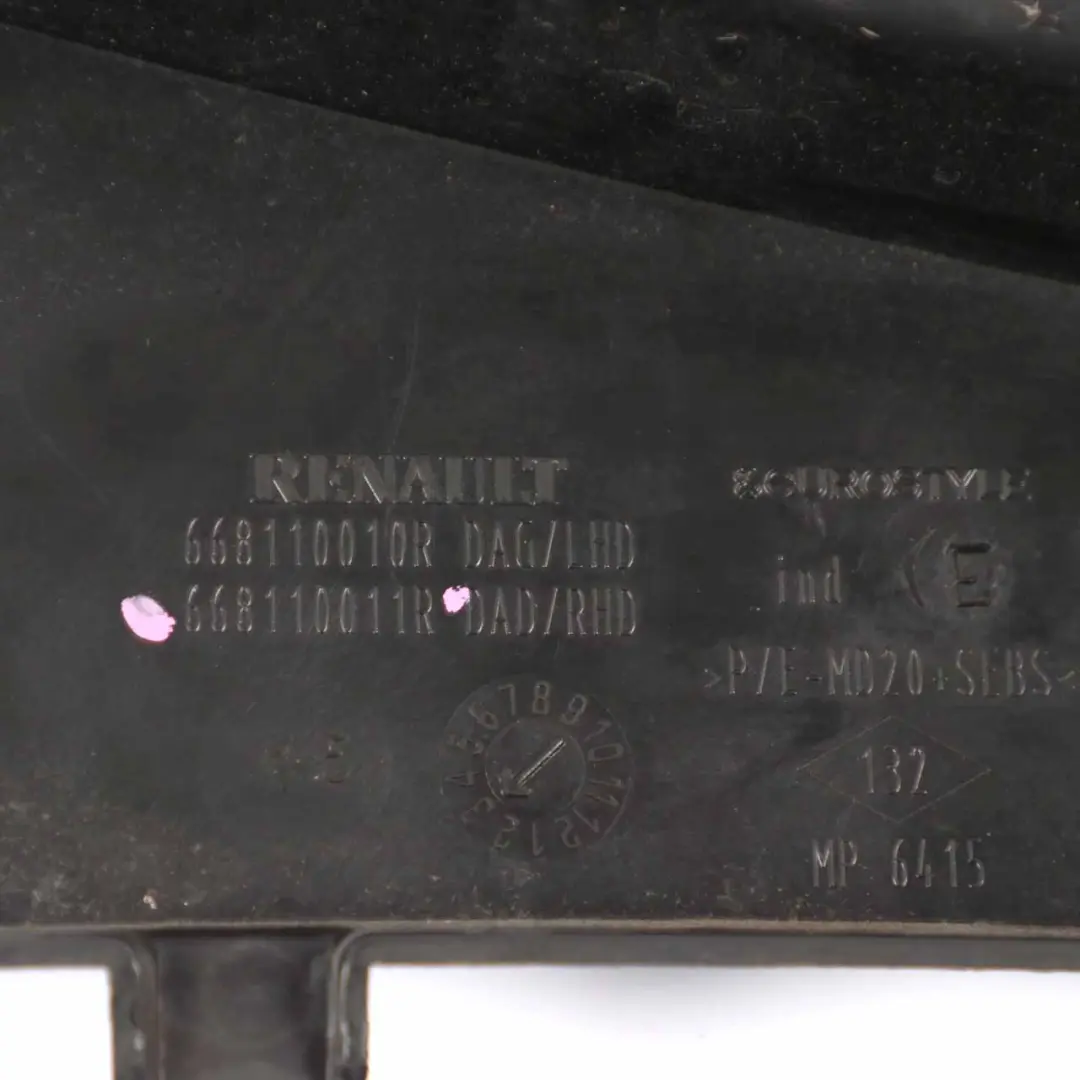 Windscreen Scuttle Panel Cover Windshield Trim to Renault Master III with Part number 668110011R Renault Master III Windscreen Scuttle Panel Cover Windshield Trim - SKU rhd-668110011R - Part number 668110011R