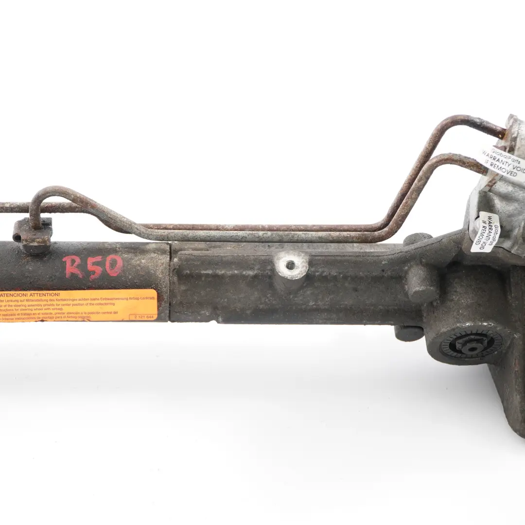 Steering Rack MINI R50 R52 R53 Hydro Power Gear Pinion to with Part number 6777516 Steering Rack MINI R50 R52 R53 Hydro Power Gear Pinion - SKU rhd-6777516 - Part number 6777516