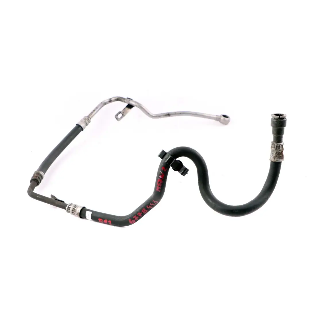 Steering Rack Return Oil Hose Pipe to BMW 3 E90 E91 E92 335d Power with Part number 6778443 BMW 3 E90 E91 E92 335d Power Steering Rack Return Oil Hose Pipe - SKU rhd-6778443 - Part number 6778443