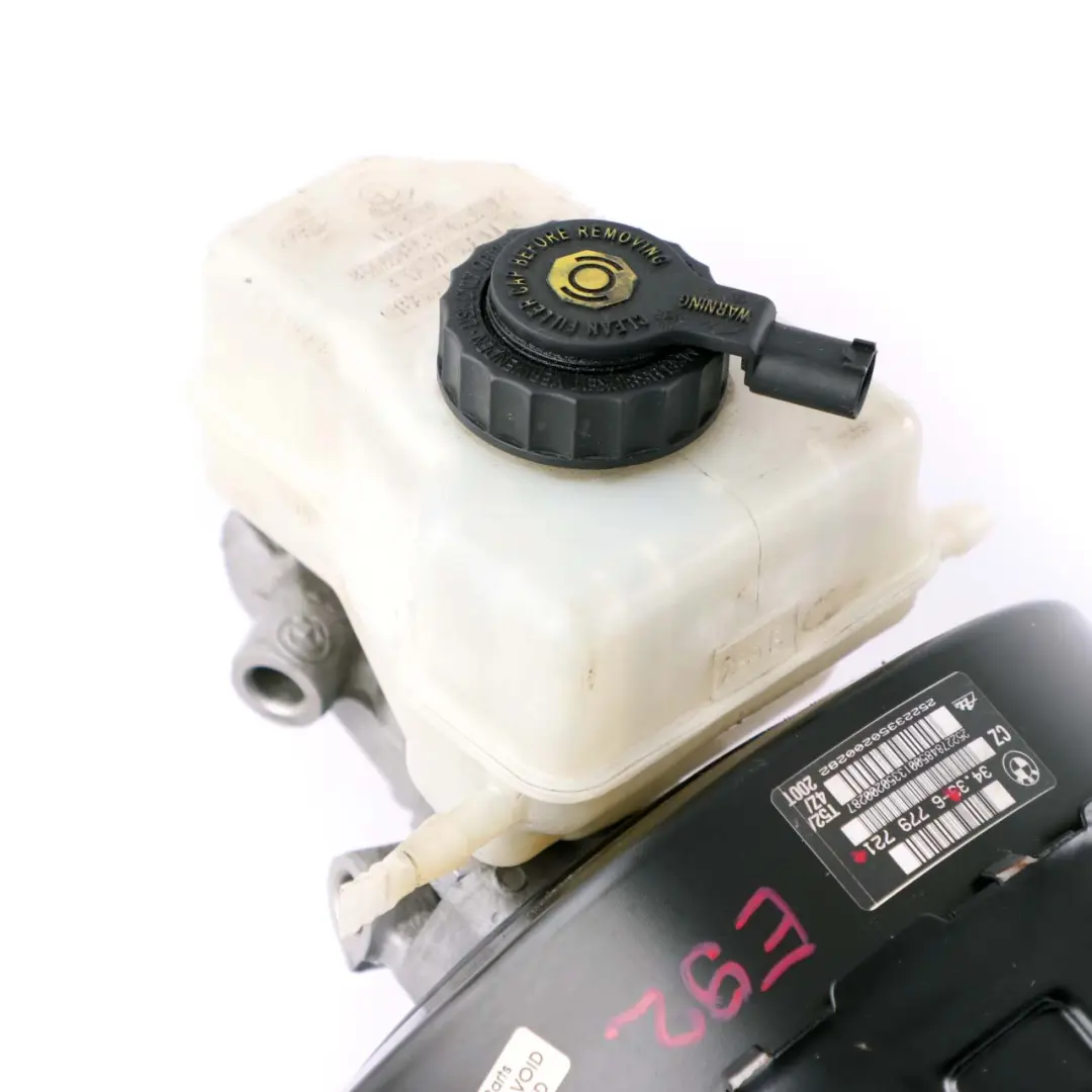 Brake Servo Unit Master Cylinder to BMW 1 3 Series E81 E90 E91 E92 with Part number 6779721 BMW 1 3 Series E81 E90 E91 E92 Brake Servo Unit Master Cylinder - SKU rhd-6779721 - Part number 6779721