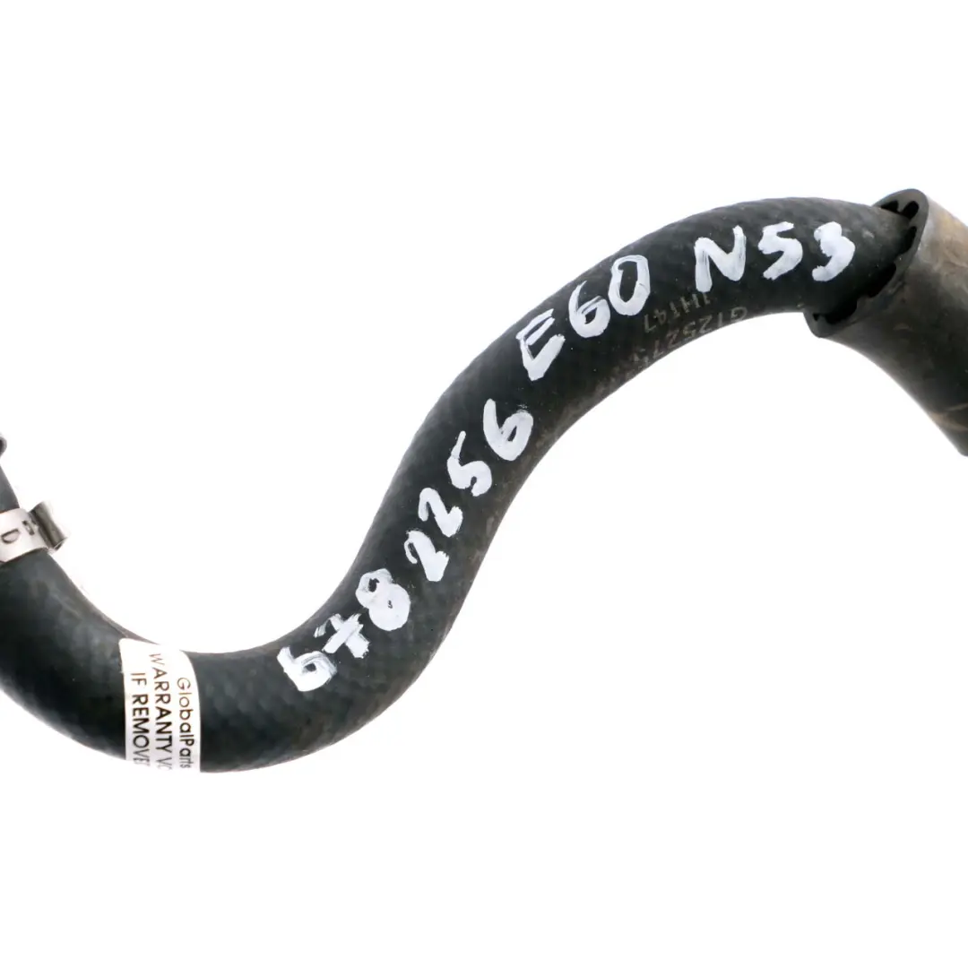 BMW 5 Series E60 E61 LCI N53 Power Steering Oil Return Hose Pipe Line - SKU rhd-6782256 - Part number 6782256