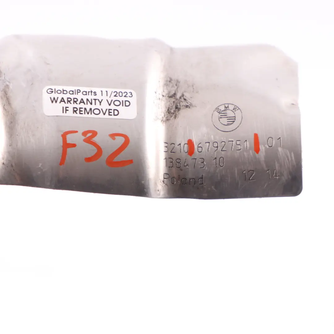 BMW F20 F30 F32 Power Steering Rack Heat Resistant Plate Shield Cover - SKU rhd-6792751 - Part number 6792751