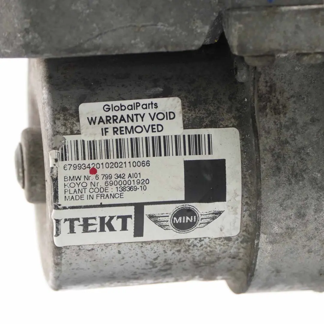 Mini Cooper One R55 R56 R57 LCI R58 R59 Electric Power Steering Rack 6799342 - SKU rhd-6799342 - Part number 6783549