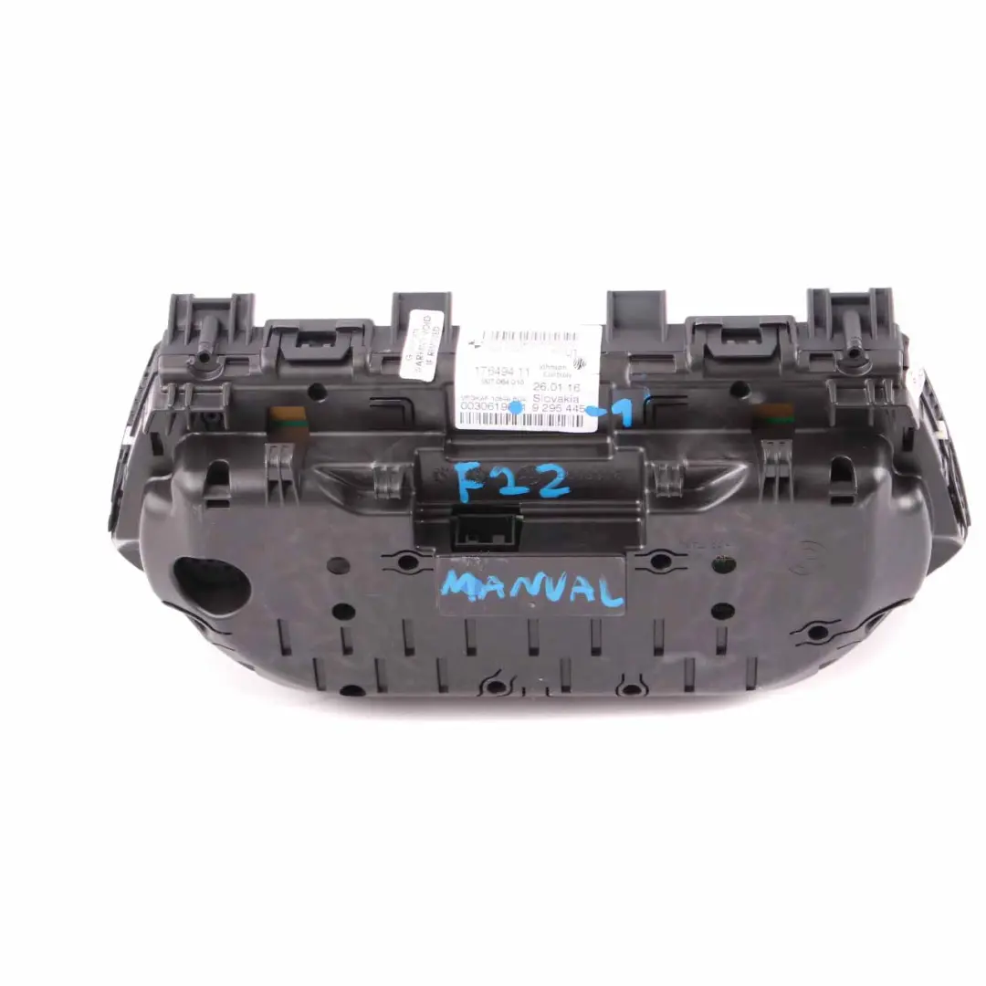 Instrument Cluster BMW F20 F21 F22 F23 Speedo Clocks Unit Manual to with Part number 6805195 Instrument Cluster BMW F20 F21 F22 F23 Speedo Clocks Unit Manual - SKU rhd-6805195-1 - Part number 6805195