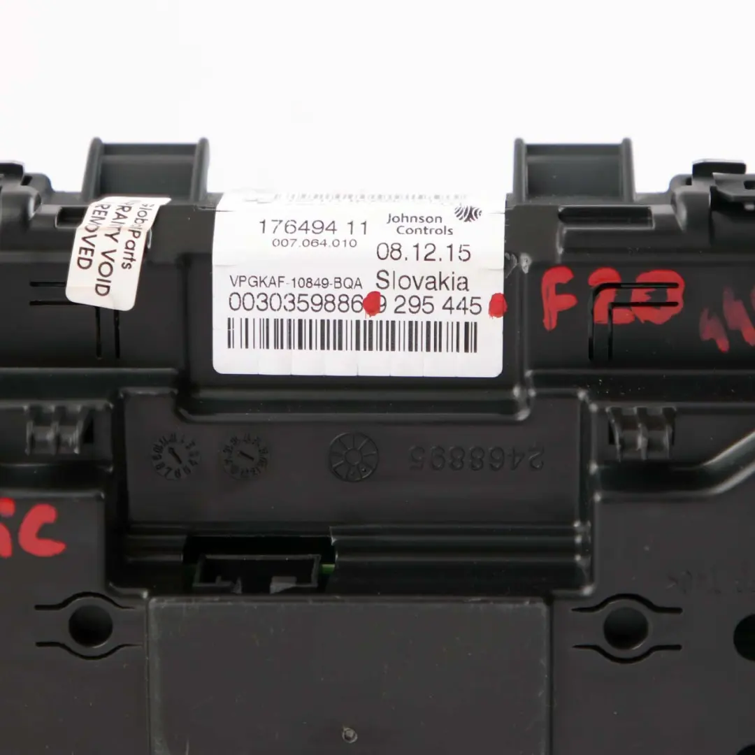 BMW F20 F21 F22 F23 Instrument Cluster Speedo Clocks Unit Automatic - SKU rhd-6805195 - Part number 6805195