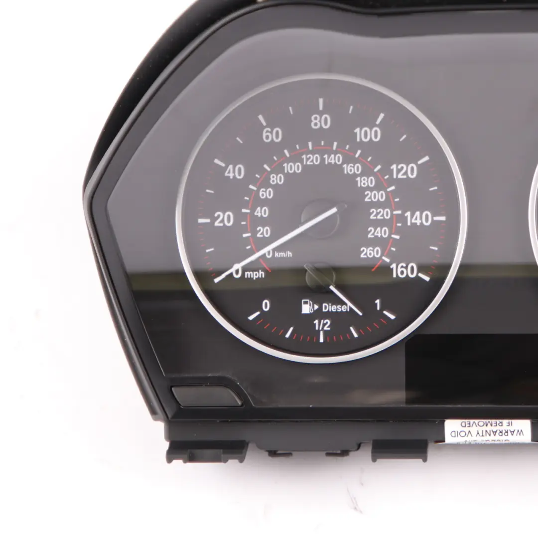 BMW F20 F21 Instrument Cluster Speedo Clocks MPH Manual Diesel - SKU rhd-6805198 - Part number 6805198