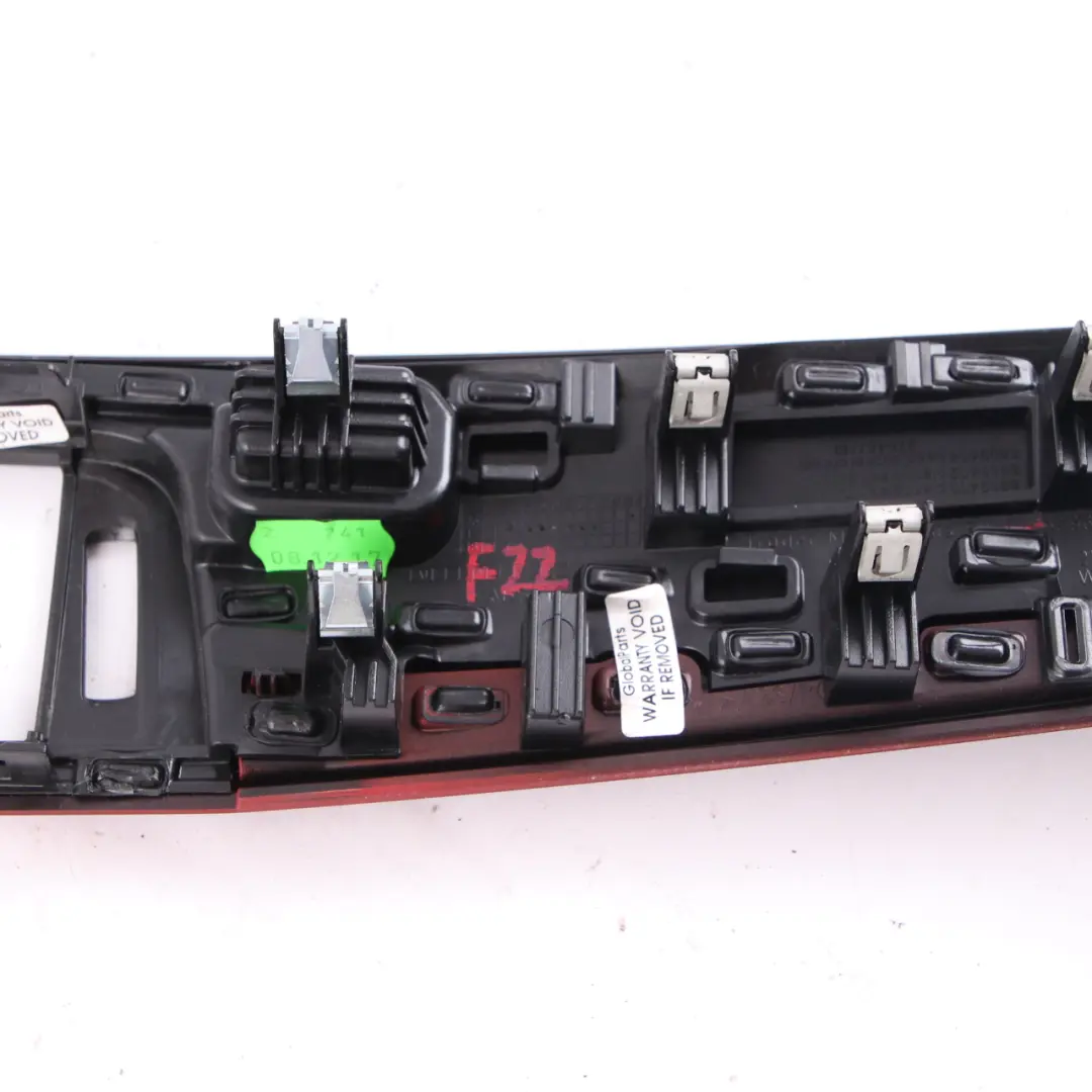 Dashboard Trim BMW F20 F21 F22 LCI Interior Dash Cover Coral Red Matt High Gloss to with Part number 6809400 Dashboard Trim BMW F20 F21 F22 LCI Interior Dash Cover Coral Red Matt High Gloss - SKU rhd-6809400 - Part number 6809400