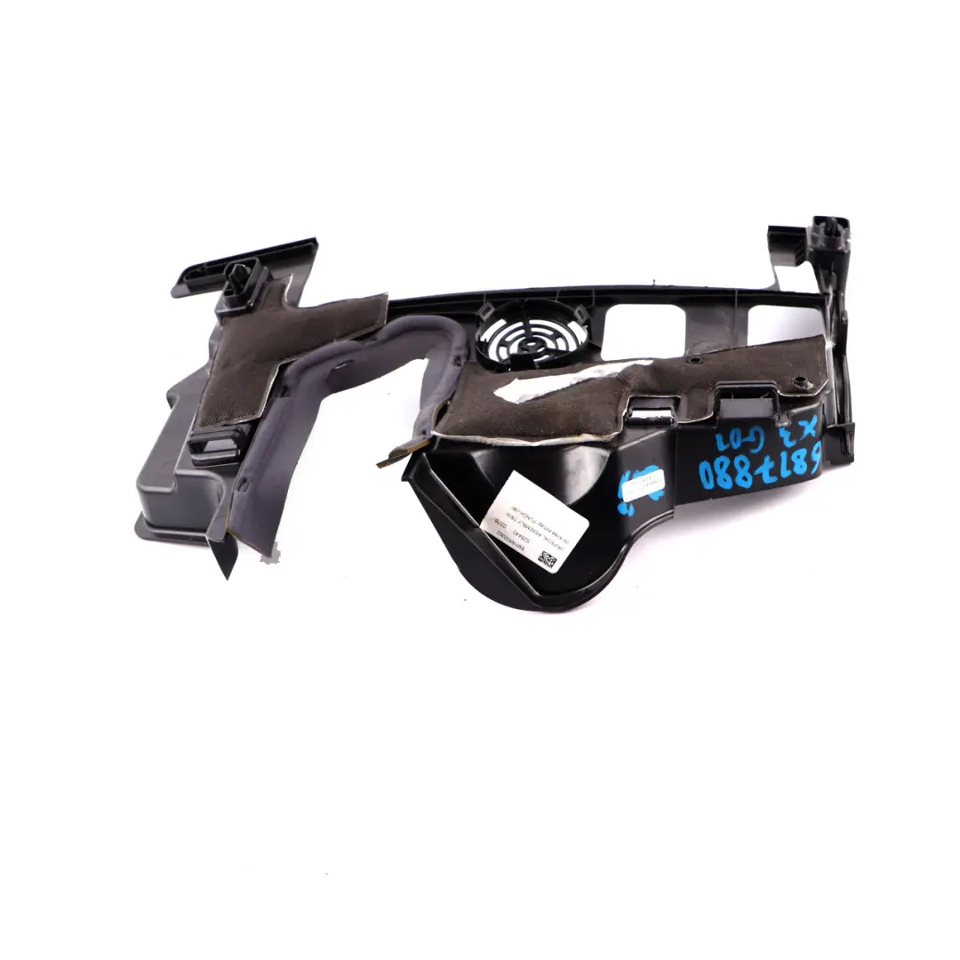 Footwell Trim Panel Driver's Side Dashboard Cover Black to BMW X3 G01 with Part number 6817880 BMW X3 G01 Footwell Trim Panel Driver's Side Dashboard Cover Black - SKU rhd-6817880 - Part number 6817880