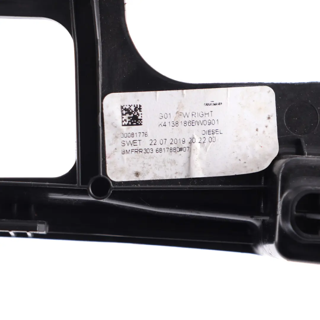 Footwell Trim Panel Driver's Side Dashboard Cover Black to BMW X3 G01 with Part number 6817880 BMW X3 G01 Footwell Trim Panel Driver's Side Dashboard Cover Black - SKU rhd-6817880 - Part number 6817880