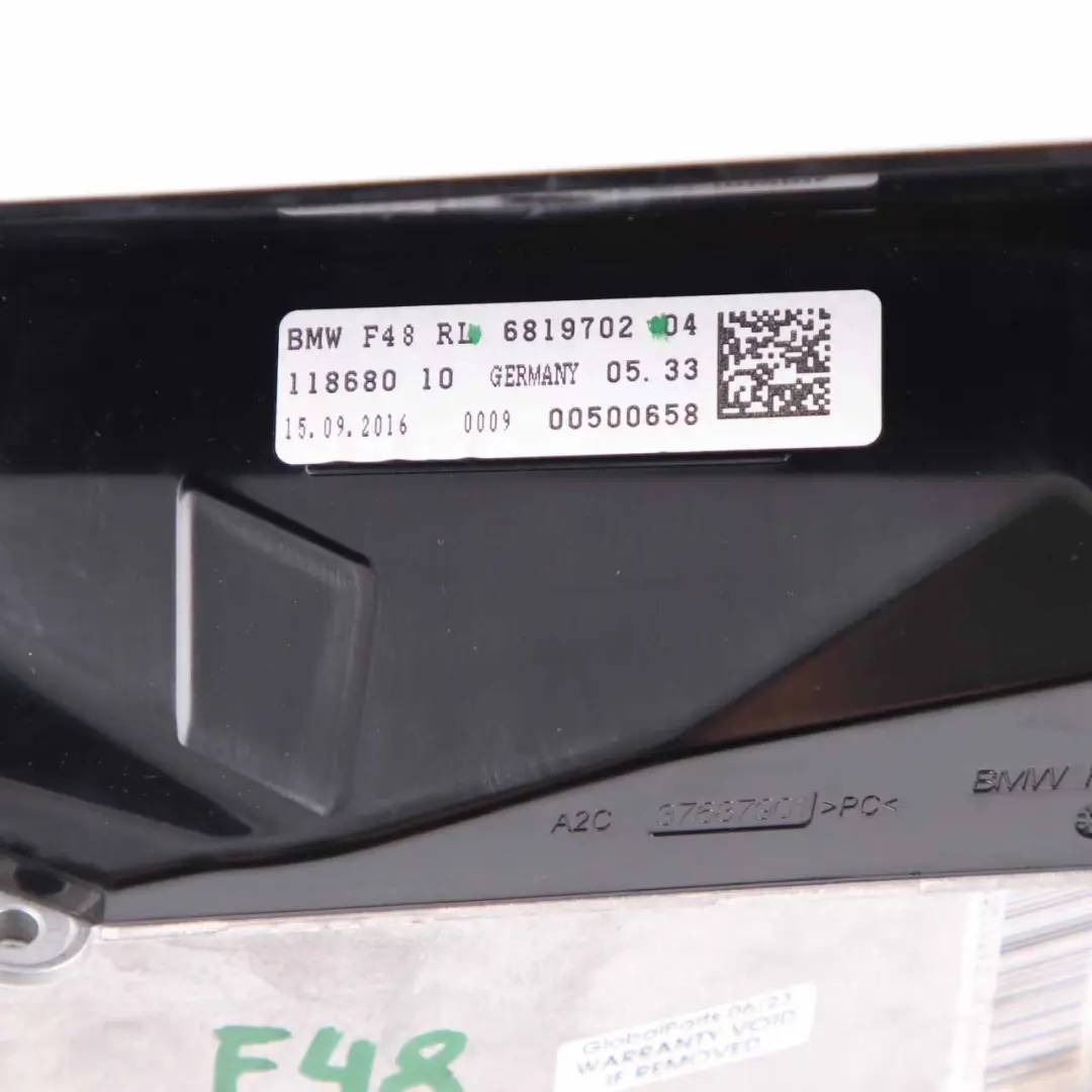 Head-Up Display Hud Project Dash Screen Control Unit Module to BMW X1 F48 with Part number 6819702 BMW X1 F48 Head-Up Display Hud Project Dash Screen Control Unit Module - SKU rhd-6819702 - Part number 6819702