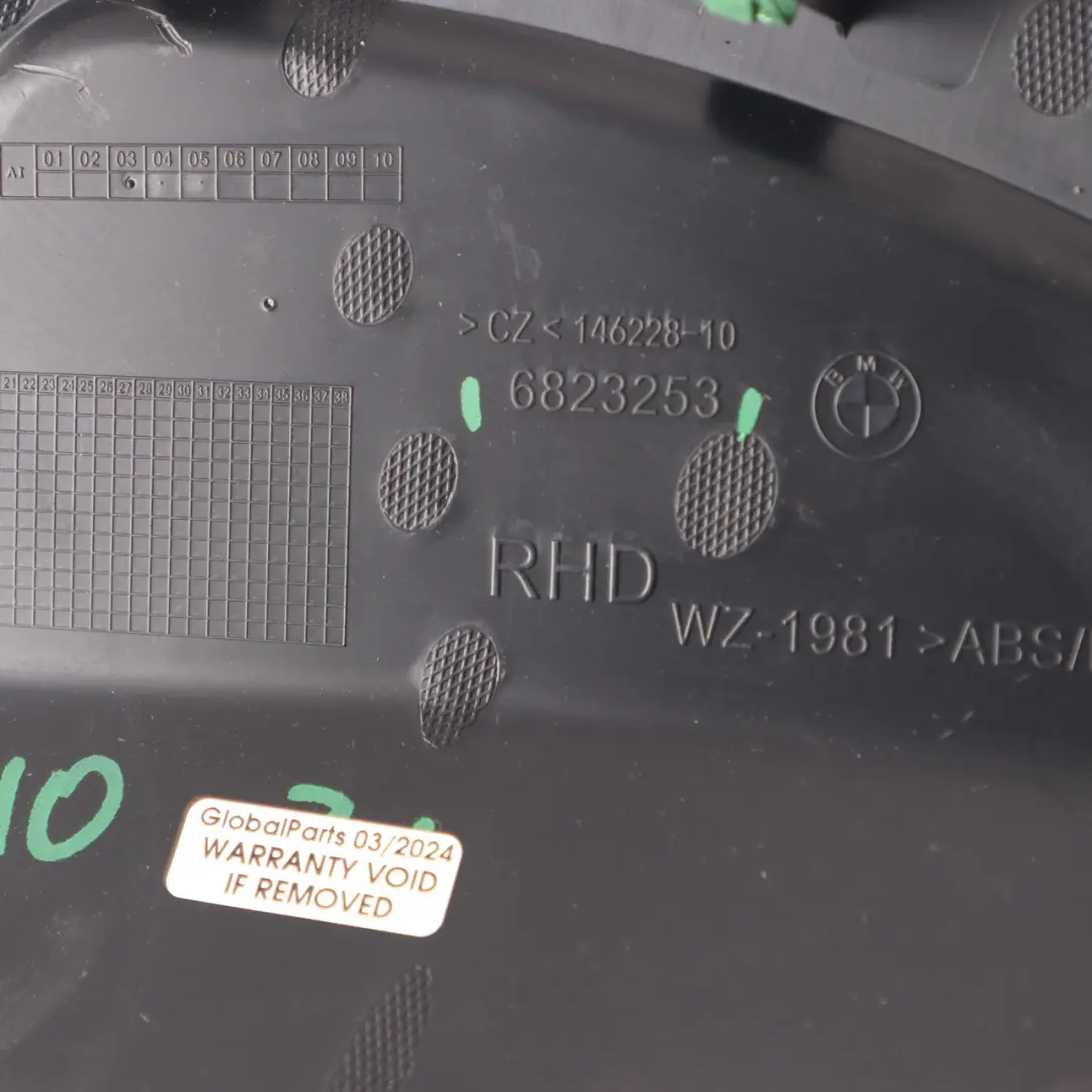 BMW F40 Dashboard Mounting Trim Front Display Panel - SKU rhd-6823253 - Part number 6823253