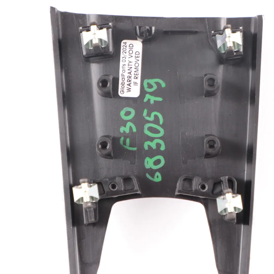 Decor Panel Trim Centre Console Cover Aluminium Pearl to BMW F30 F31 with Part number 6830579 BMW F30 F31 Decor Panel Trim Centre Console Cover Aluminium Pearl - SKU rhd-6830579 - Part number 6830579