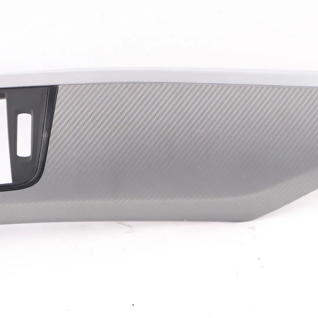 Trim Cover Dashboard BMW F30 F31 F32 LCI I-panel Passenger Al Carbon to with Part number 6830585 Trim Cover Dashboard BMW F30 F31 F32 LCI I-panel Passenger Al Carbon - SKU rhd-6830585 - Part number 6830585
