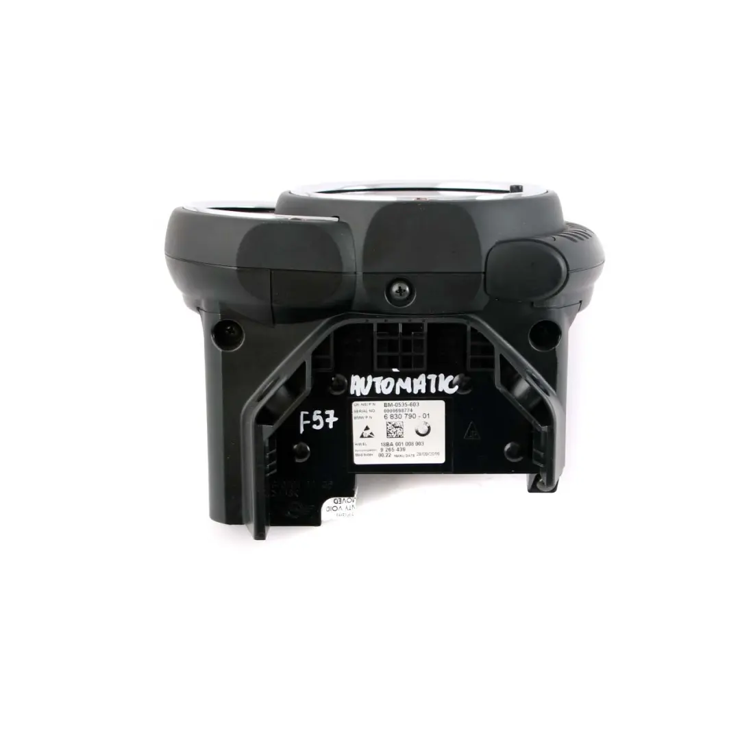 Instrument Cluster Mini F55 F56 F57 F60 Clocks Speedometer Automatic to with Part number 6830790 Instrument Cluster Mini F55 F56 F57 F60 Clocks Speedometer Automatic - SKU RHD-6830790 - Part number 6830790