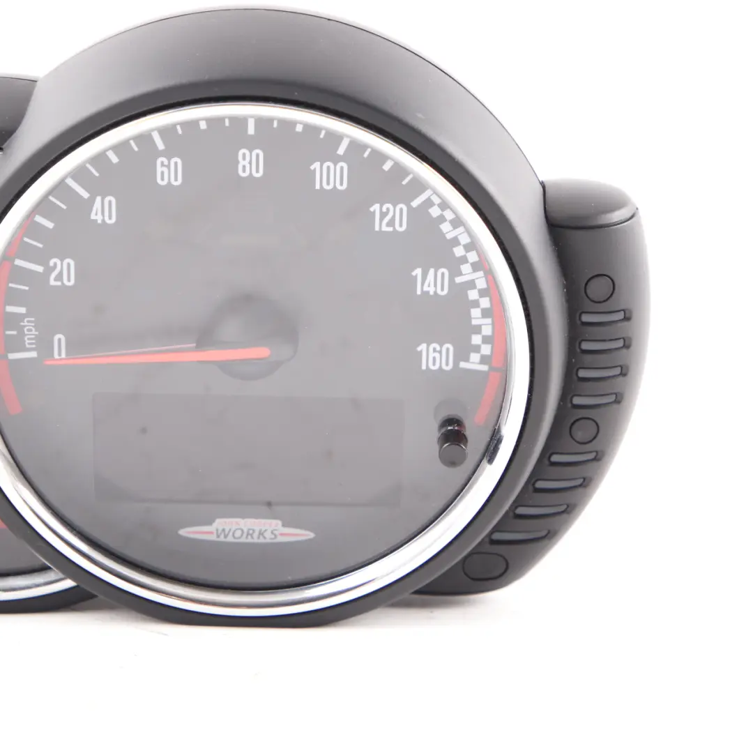 Instrument Cluster Speedo Clocks Speedometer to Mini JCW F55 F56 F57 F60 with Part number 6830801 Mini JCW F55 F56 F57 F60 Instrument Cluster Speedo Clocks Speedometer - SKU rhd-6830801 - Part number 6830801