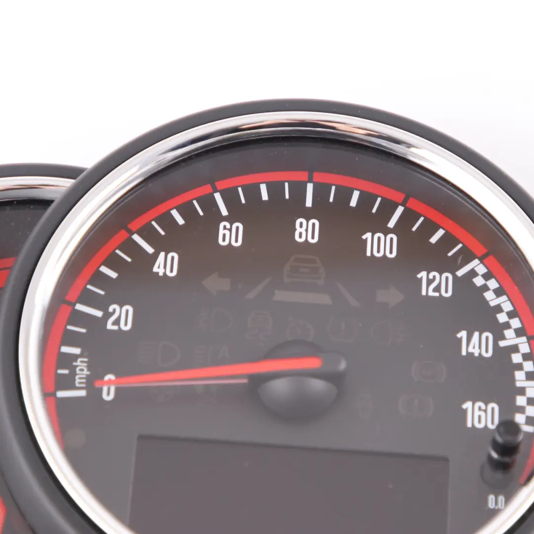 Instrument Cluster Speedo Clocks Speedometer to Mini JCW F55 F56 F57 F60 with Part number 6830801 Mini JCW F55 F56 F57 F60 Instrument Cluster Speedo Clocks Speedometer - SKU rhd-6830801 - Part number 6830801