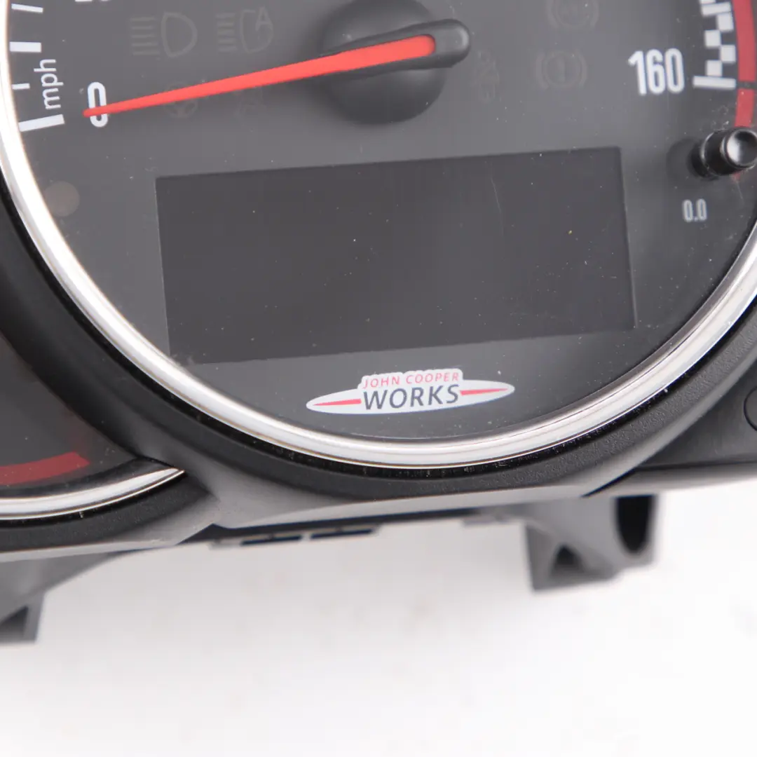 Instrument Cluster Speedo Clocks Speedometer to Mini JCW F55 F56 F57 F60 with Part number 6830801 Mini JCW F55 F56 F57 F60 Instrument Cluster Speedo Clocks Speedometer - SKU rhd-6830801 - Part number 6830801