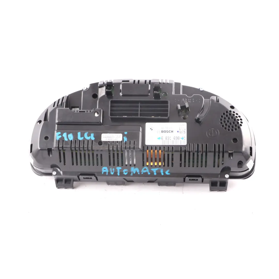 Instrument Cluster BMW F10 F11 Diesel Speedo Clocks Meter Automatic to with Part number 6831698 Instrument Cluster BMW F10 F11 Diesel Speedo Clocks Meter Automatic - SKU rhd-6831698 - Part number 6831698