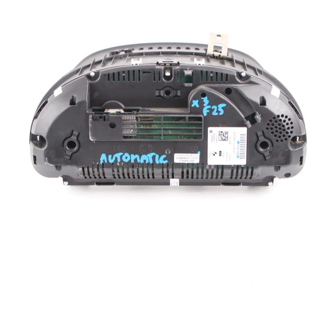  Instrument Cluster BMW F10 F11 LCI F25 F26 Diesel Speedo Meter Automatic - SKU rhd-6831800 - Part number 6831800