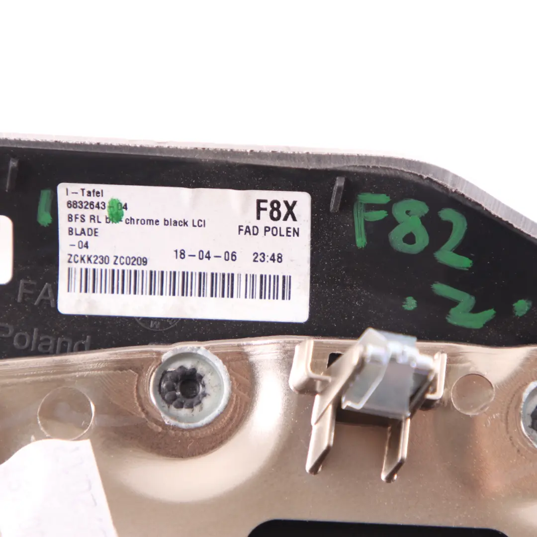 Dashboard Trim BMW F80 M3 LCI F82 M4 Panel Dash Air Vent Cover High Gloss to with Part number 6832643 Dashboard Trim BMW F80 M3 LCI F82 M4 Panel Dash Air Vent Cover High Gloss - SKU rhd-6832643 - Part number 6832643