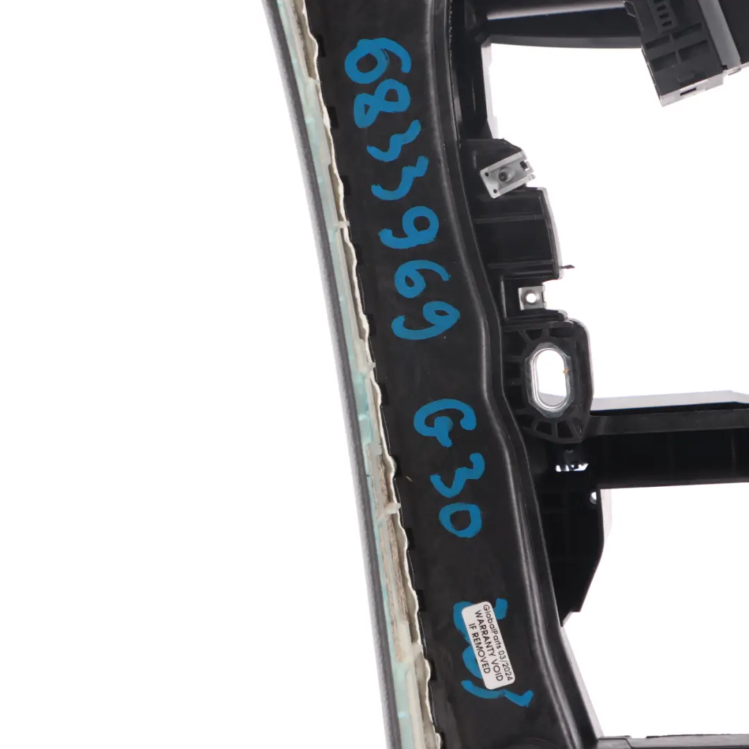 Centre Console Armrest Arm Rest Holder Cover Leather Black to BMW G30 with Part number 6833969 BMW G30 Centre Console Armrest Arm Rest Holder Cover Leather Black - SKU rhd-6833969 - Part number 6833969