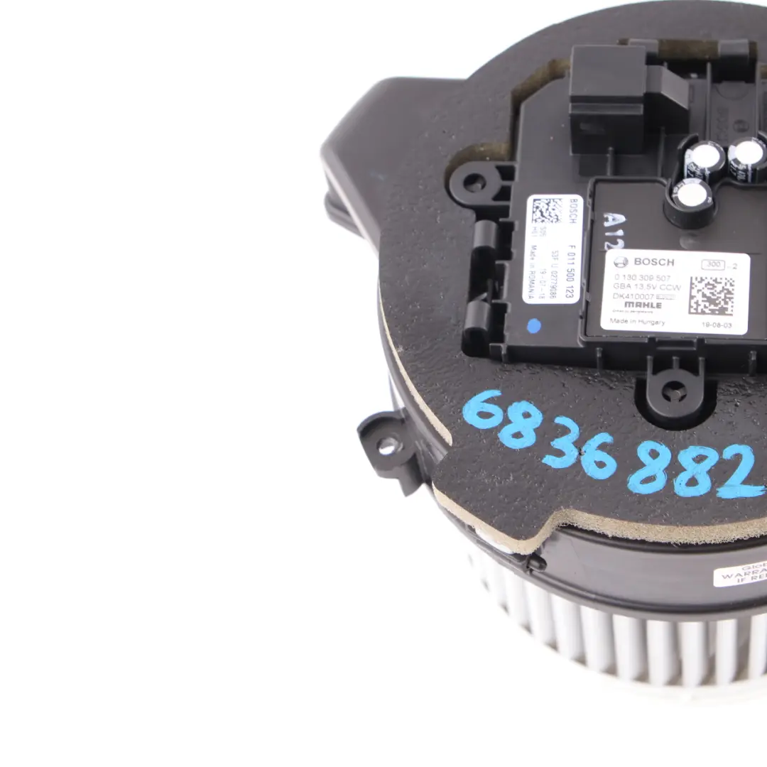 Heater Blower BMW F90 M5 F91 M8 G11 G30 Fan Unit Air Conditioning Motor to with Part number 6836882 Heater Blower BMW F90 M5 F91 M8 G11 G30 Fan Unit Air Conditioning Motor - SKU rhd-6836882 - Part number 6836882
