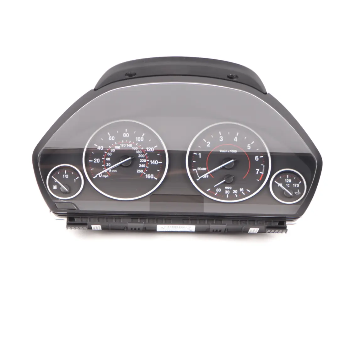 Instrument Cluster BMW F30 F31 Petrol Speedo Clocks Manual MPH to with Part number 6843118 Instrument Cluster BMW F30 F31 Petrol Speedo Clocks Manual MPH - SKU rhd-6843118 - Part number 6843118
