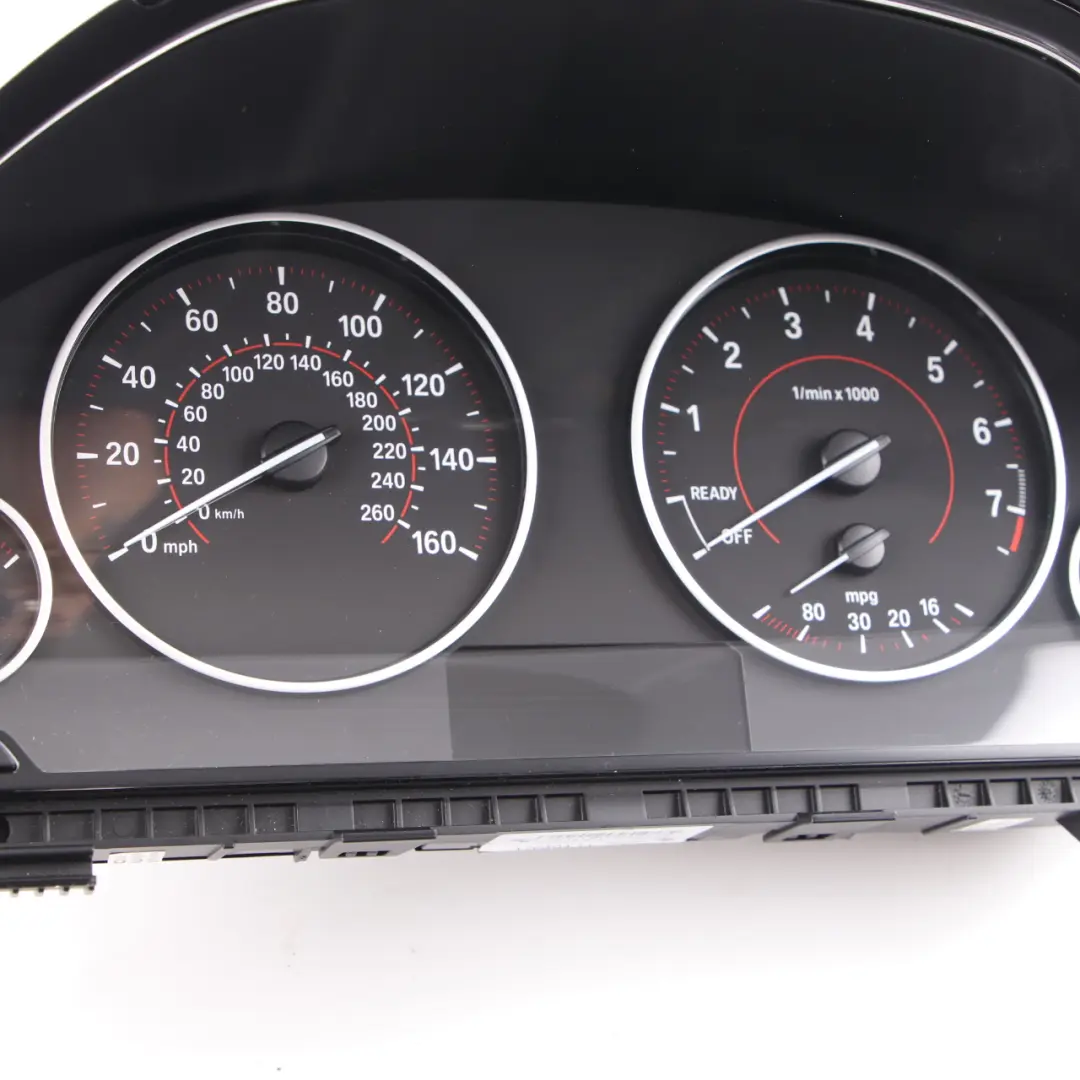  Instrument Cluster BMW F30 F31 Petrol Speedo Clocks Manual MPH - SKU rhd-6843118 - Part number 6843118