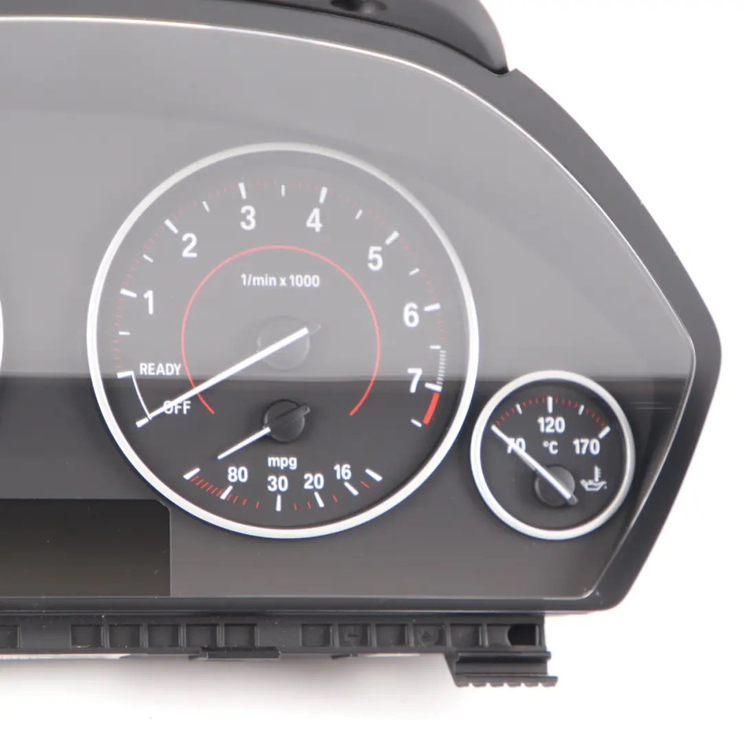 Instrument Cluster BMW F30 F31 Petrol Speedo Clocks Manual MPH to with Part number 6843118 Instrument Cluster BMW F30 F31 Petrol Speedo Clocks Manual MPH - SKU rhd-6843118 - Part number 6843118