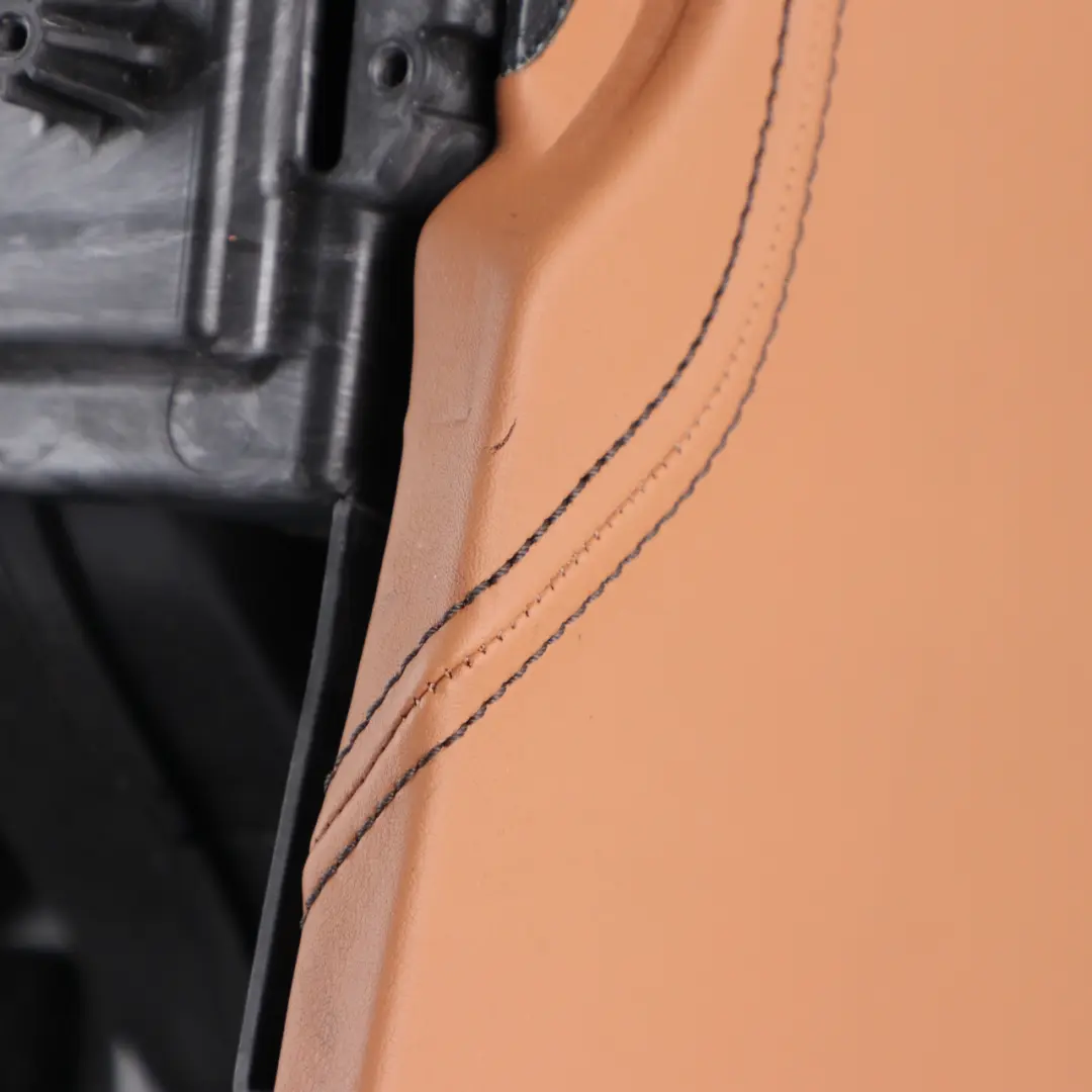 Centre Middle Console Armrest Mounting Holder Bracket Leather Cognac to BMW G11 with Part number 6843418 BMW G11 Centre Middle Console Armrest Mounting Holder Bracket Leather Cognac - SKU rhd-6843418 - Part number 6843418