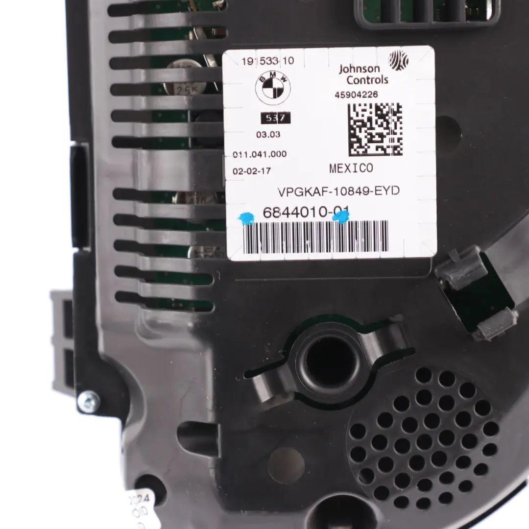 BMW X3 F25 Diesel Instrument Cluster Speedo Clocks Meter Automatic - SKU rhd-6844010 - Part number 6844010