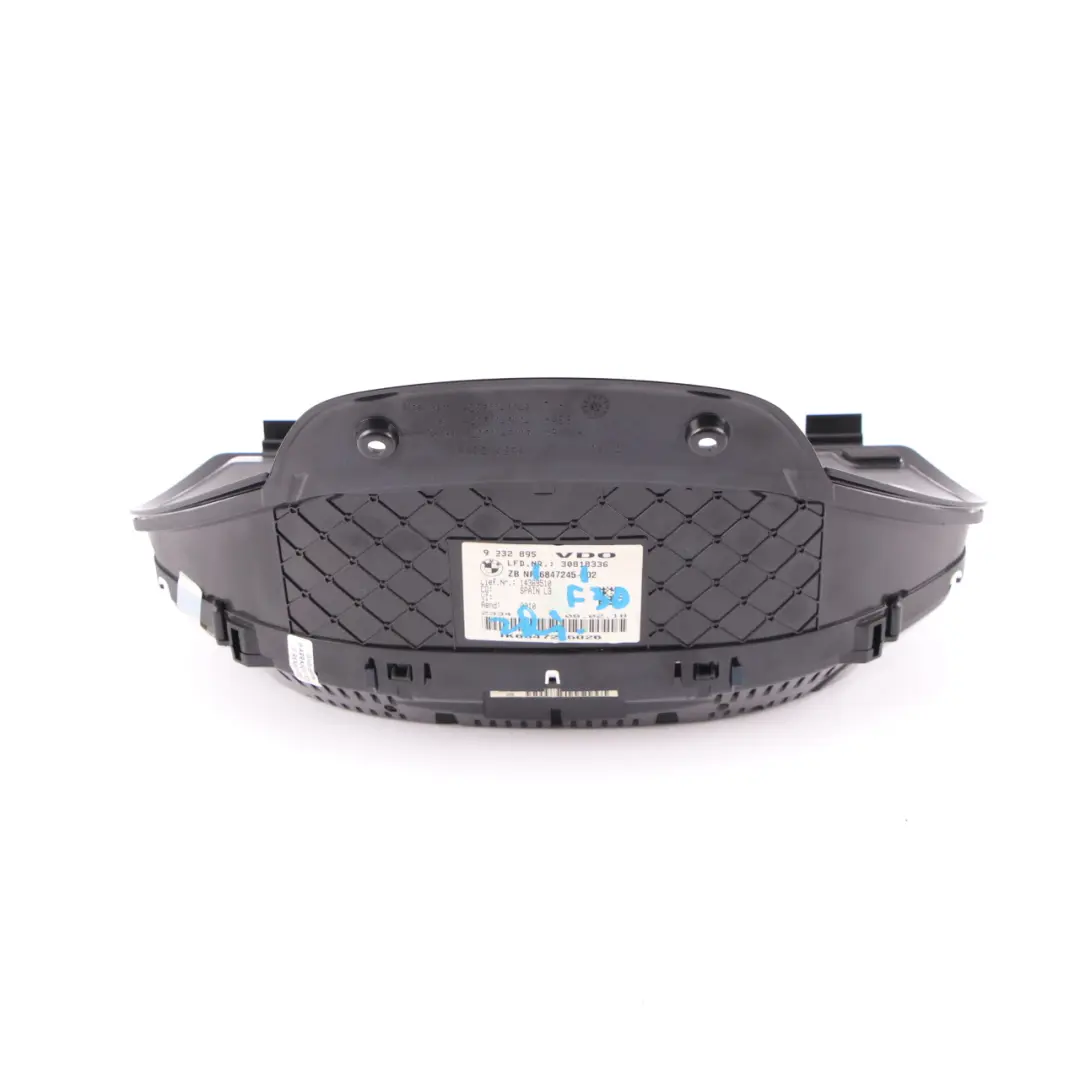 Instrument Cluster BMW F30 F31 Unit Speedo Clocks Module MPH Automaitc to with Part number 6847245 Instrument Cluster BMW F30 F31 Unit Speedo Clocks Module MPH Automaitc - SKU rhd-6847245 - Part number 6847245