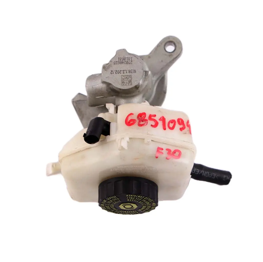 Brake Servo Master Cylinder Container Reservoir to BMW 1 3 4 Series F20 F30 F32 with Part number 6851094 BMW 1 3 4 Series F20 F30 F32 Brake Servo Master Cylinder Container Reservoir - SKU rhd-6851094 - Part number 6851094